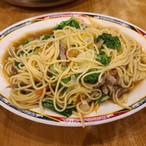 肉絲炒麵